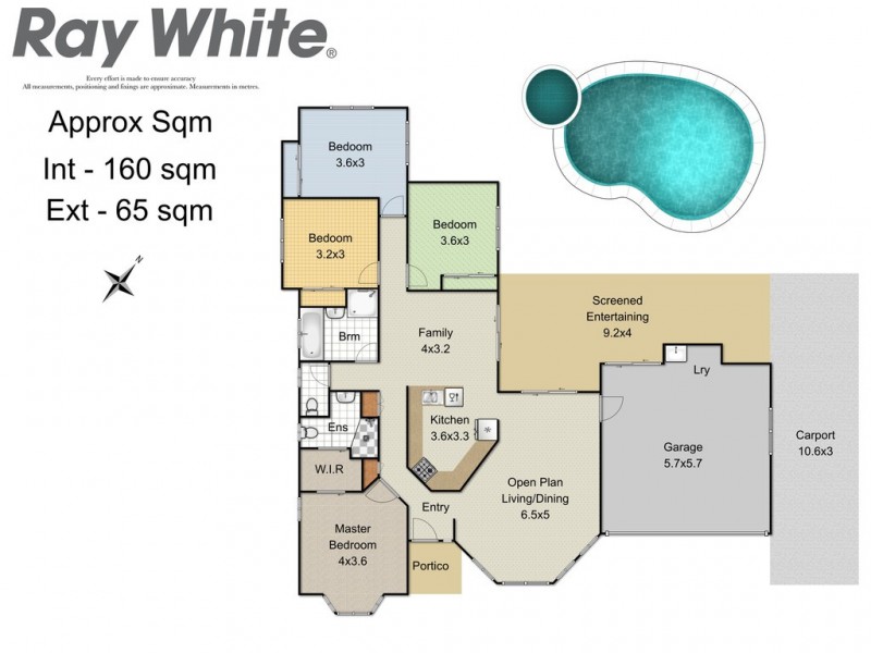 4 Conebush St, Narangba QLD 4504 Floorplan