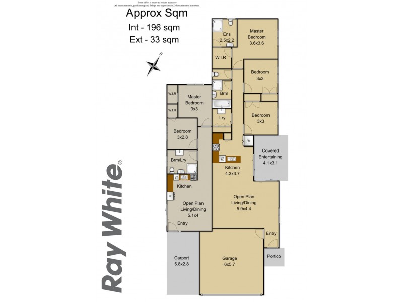 8 Burns Pde, Kallangur QLD 4503 Floorplan