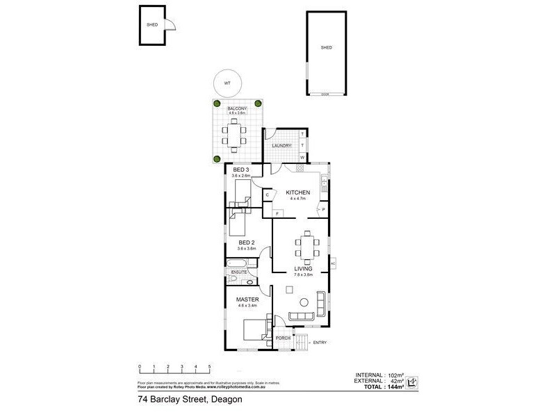 74 Barclay St, Deagon QLD 4017 Floorplan