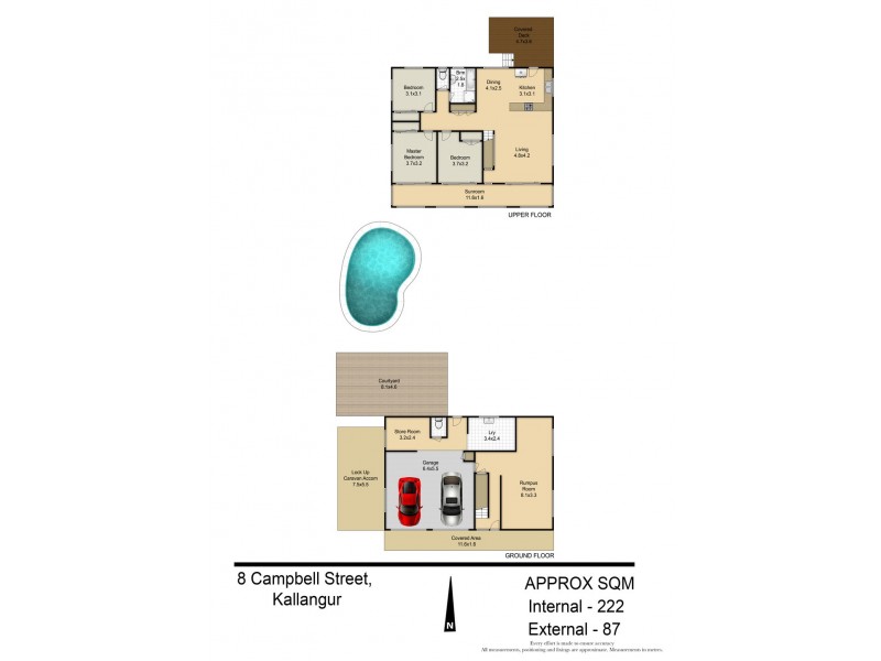 8 Campbell Street, Kallangur QLD 4503 Floorplan