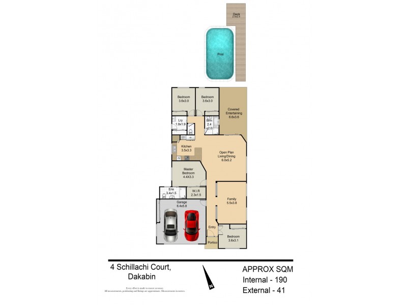 4 Schillachi Crt, Dakabin QLD 4503 Floorplan