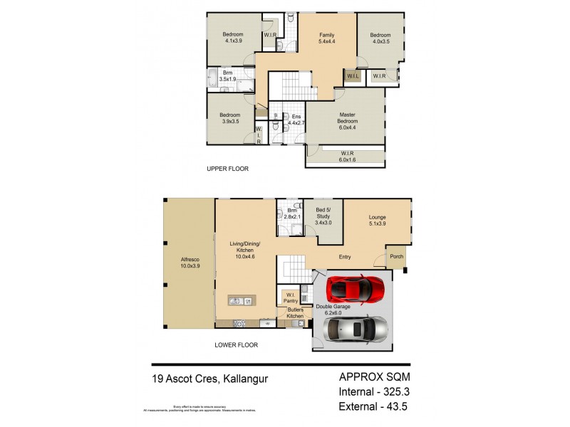 19 Ascot Crescent, Kallangur QLD 4503 Floorplan
