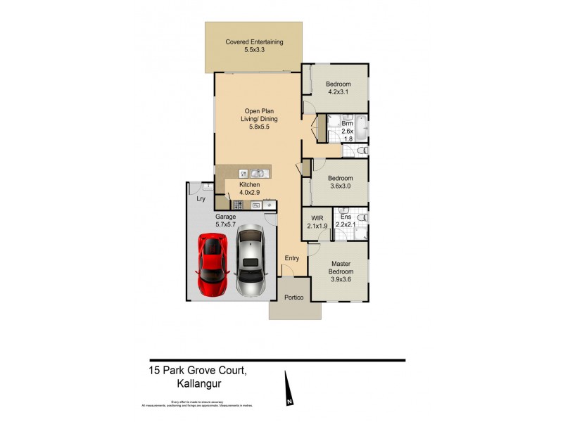 15 Park Grove Court, Kallangur QLD 4503 Floorplan