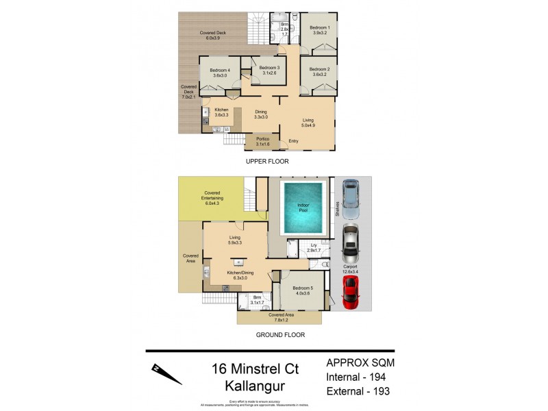 16 minstrel st, Kallangur QLD 4503 Floorplan