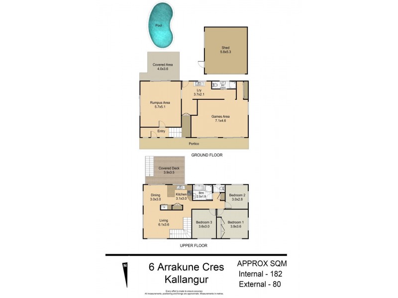 6 ARRAKUNE CRESCENT, Kallangur QLD 4503