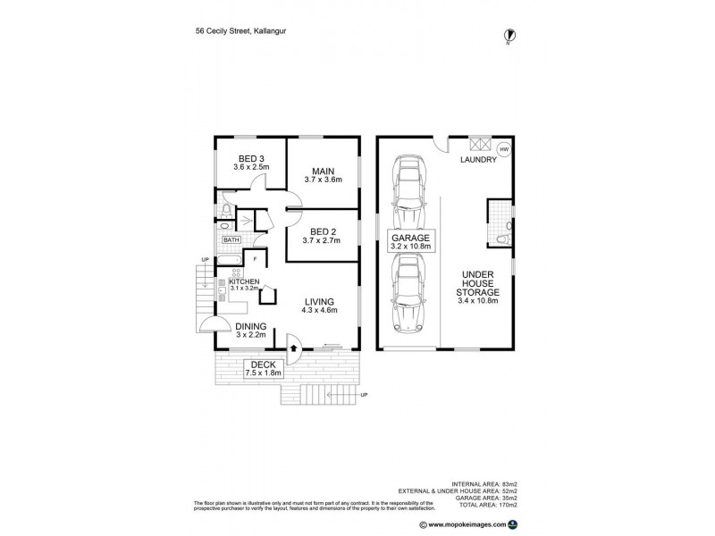 56 Cecily Street, Kallangur QLD 4503 Floorplan