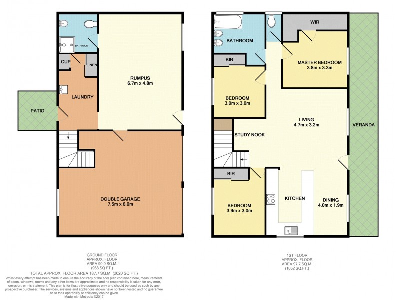 6 Feldsman Crt, Petrie QLD 4502 Floorplan