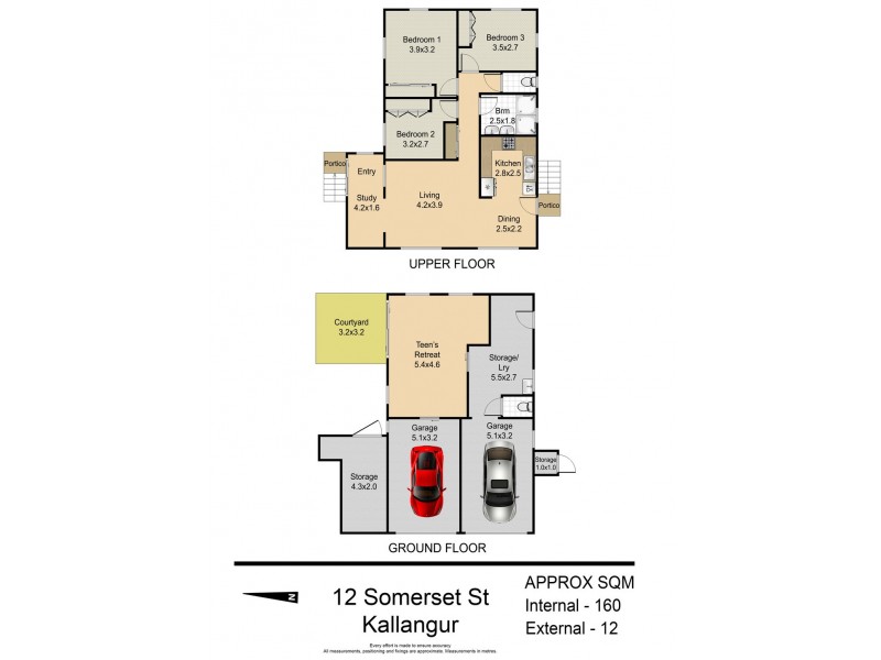 12 Somerset Street, Kallangur QLD 4503 Floorplan