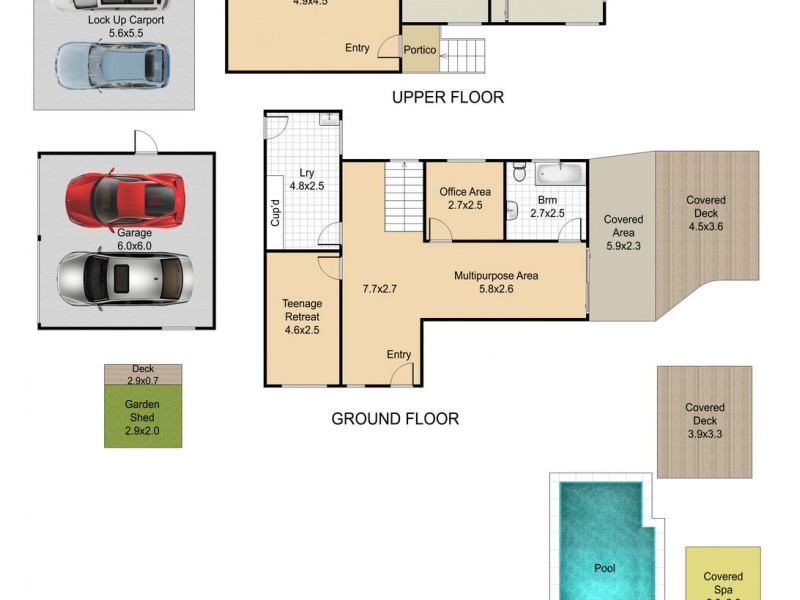 2 Dangerie Street, Kallangur QLD 4503 Floorplan