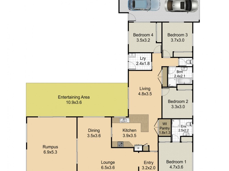 2 – 4 Swallowtail Place, Kallangur QLD 4503 Floorplan