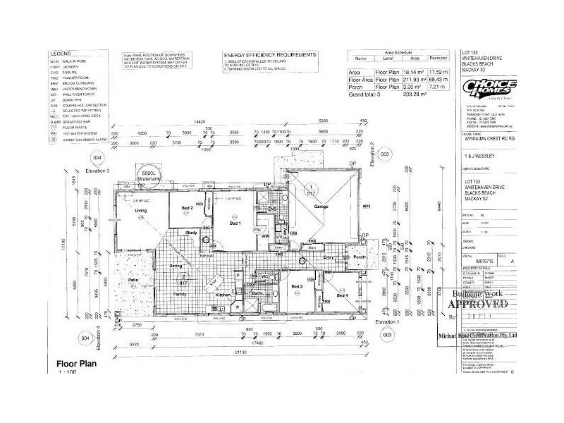 45 Whitehaven Drive, Blacks Beach QLD 4740 Floorplan