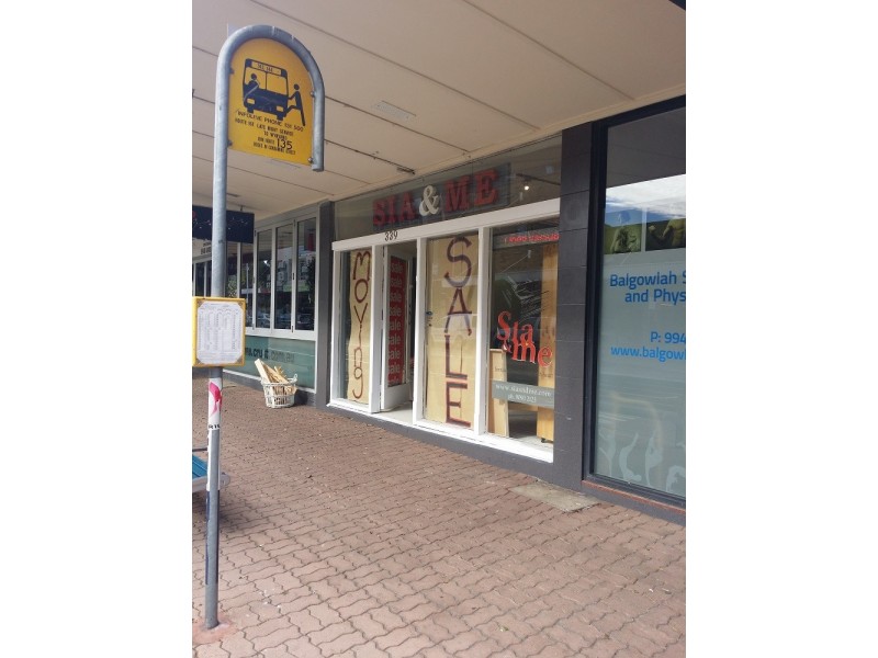 SHOP  5 / 339 SYDNEY RD, Balgowlah NSW 2093