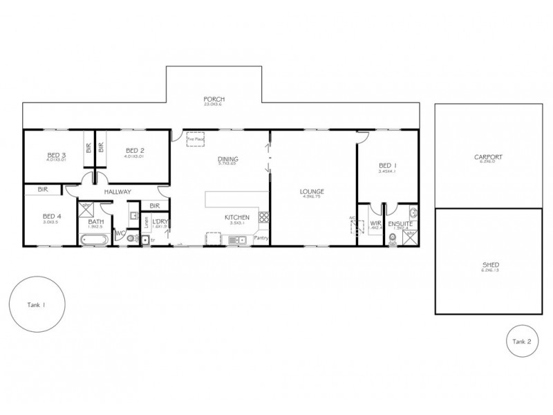 63-71 Stormbird Drive, Boston SA 5607 Floorplan
