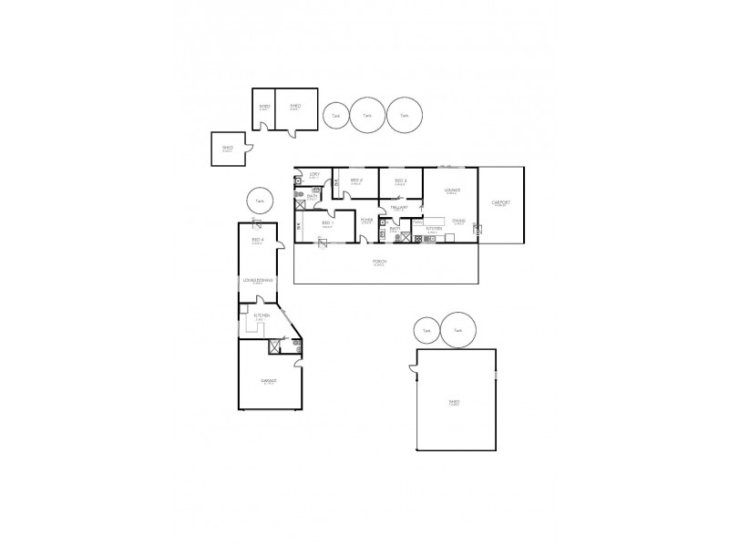 8-10 (Lot 121) Wangary Street, Wanilla SA 5607 Floorplan