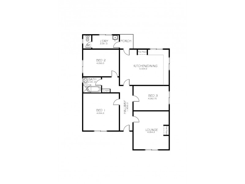 27 Angas Street, Port Lincoln SA 5606 Floorplan