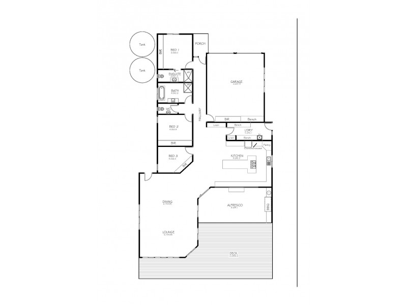 41 Holly Rise, Coffin Bay SA 5607 Floorplan
