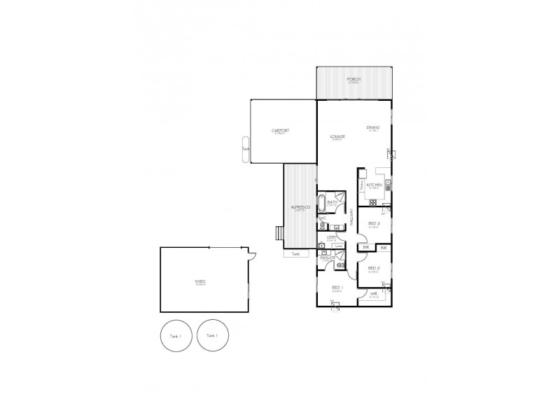 18 Benjamin Road, Poonindie SA 5607 Floorplan