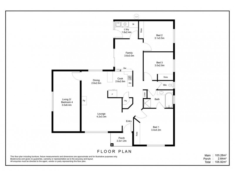 37 Springfield Drive, Port Lincoln SA 5606 Floorplan