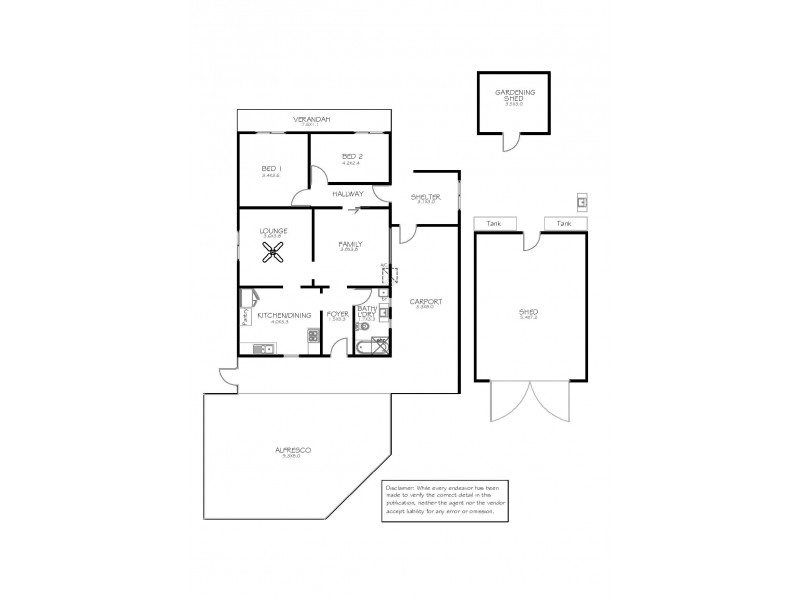 13 Ellen Street, Port Lincoln SA 5606 Floorplan