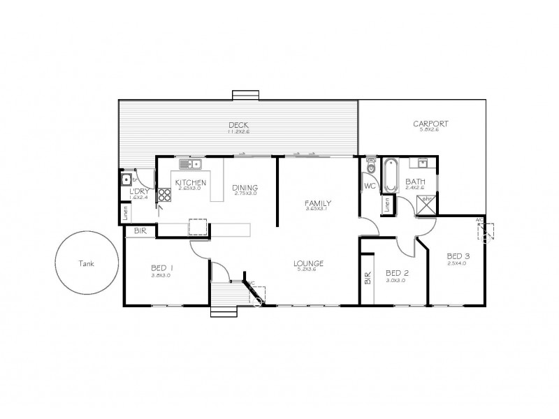 26 Nancy Road, Coffin Bay SA 5607 Floorplan