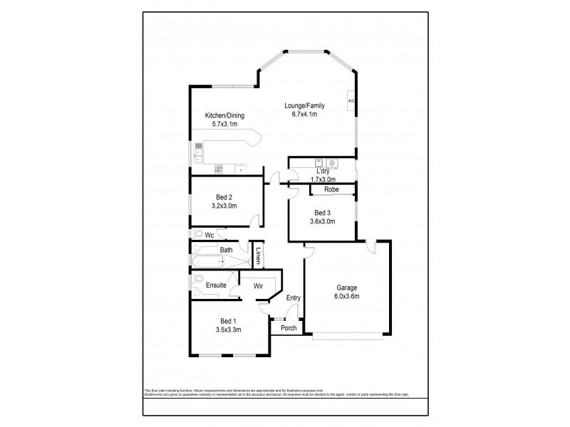 2/45 St Andrews Drive, Port Lincoln SA 5606 Floorplan