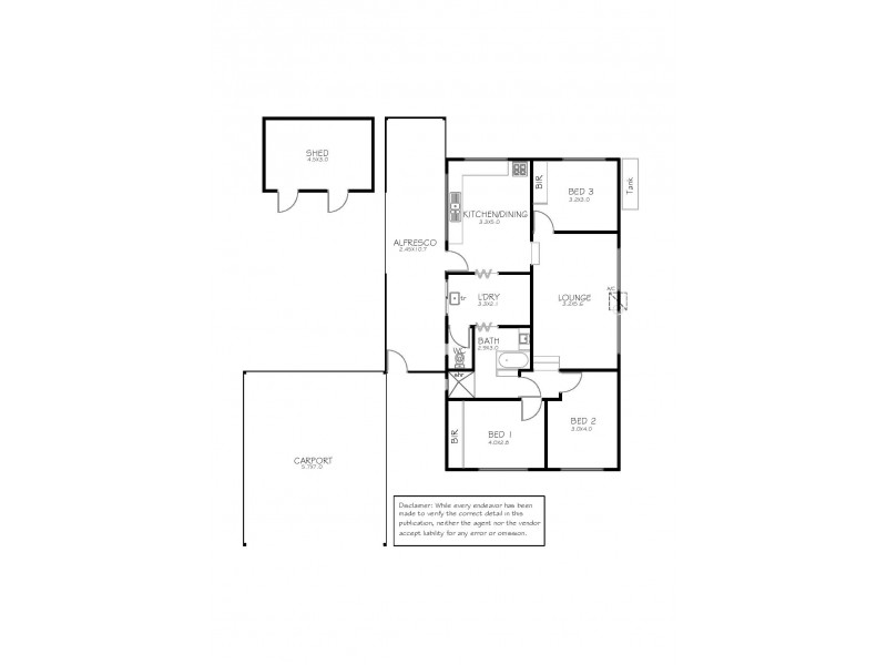 25 Knott Street, Port Lincoln SA 5606 Floorplan