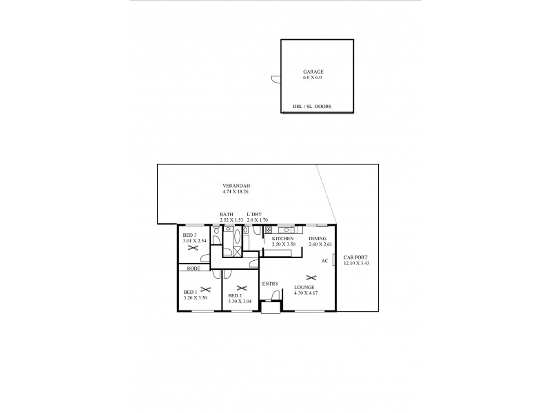 6 Hilltop Drive, Port Lincoln SA 5606 Floorplan