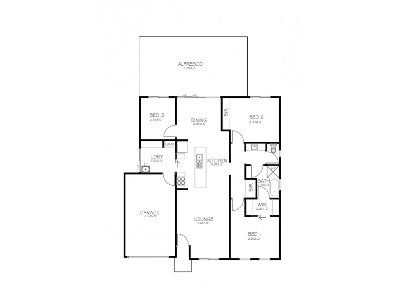 2 / 77 Dublin Street, Port Lincoln SA 5606 Floorplan