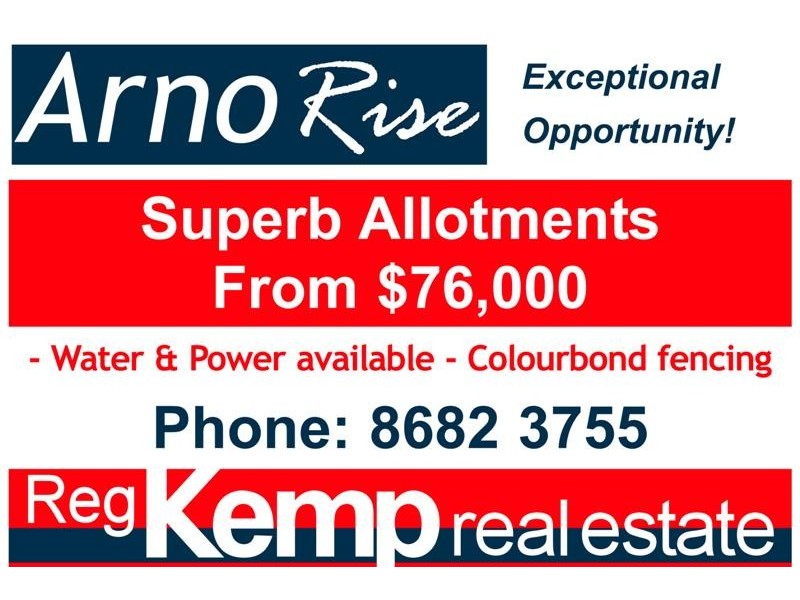 Lot 7 Arno Rise, Arno Bay SA 5603