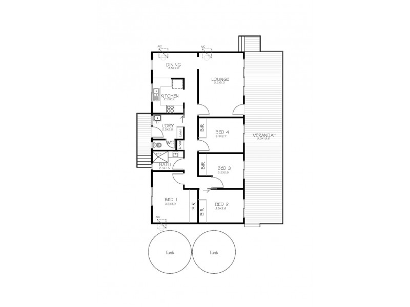 9 Serena Street, Coffin Bay SA 5607 Floorplan