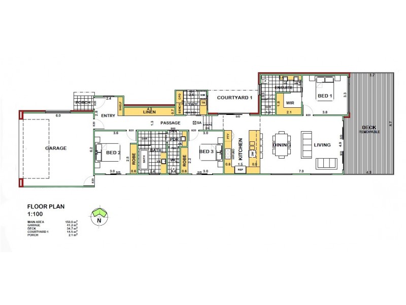 44 Lincoln Highway, Port Lincoln SA 5606 Floorplan