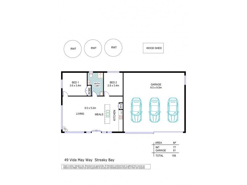 49 Vida May Way, Streaky Bay SA 5680 Floorplan