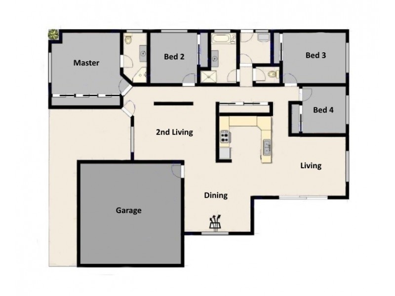 4 Kaitlin Court, Port Lincoln SA 5606 Floorplan