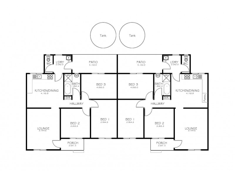 10 and 12 Eden Street, Port Lincoln SA 5606 Floorplan