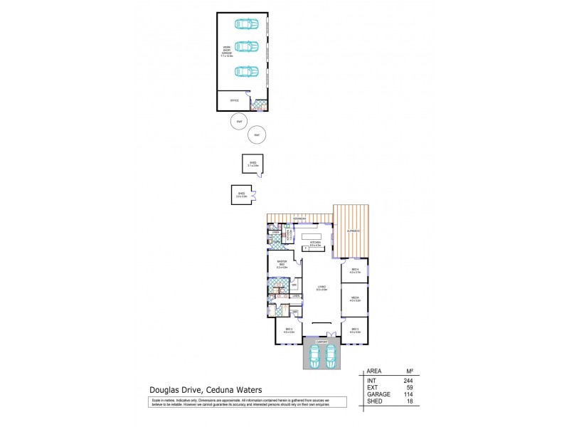 6 Douglas Drive, Ceduna SA 5690 Floorplan