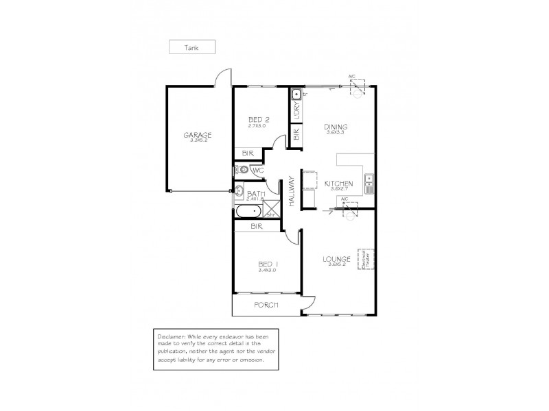8/6 New West Road, Port Lincoln SA 5606 Floorplan