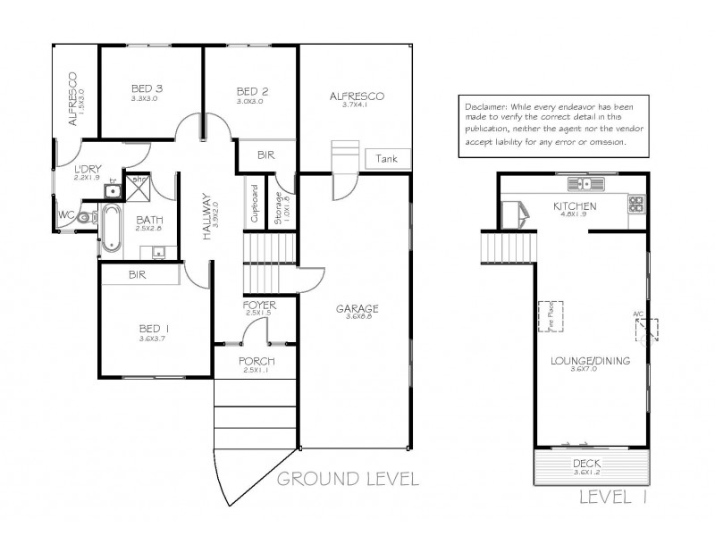 39 Hilltop Drive, Port Lincoln SA 5606 Floorplan