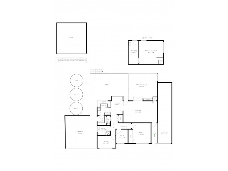 42 Hilltop Drive, Port Lincoln SA 5606 Floorplan