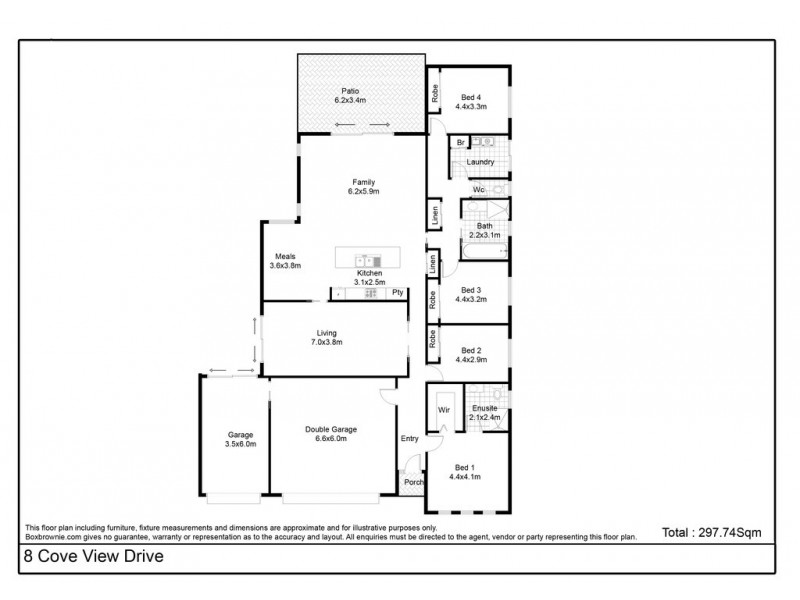 8 Cove View Drive, Port Lincoln SA 5606 Floorplan