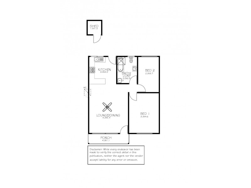 2/7 Matthew Place, Port Lincoln SA 5606 Floorplan