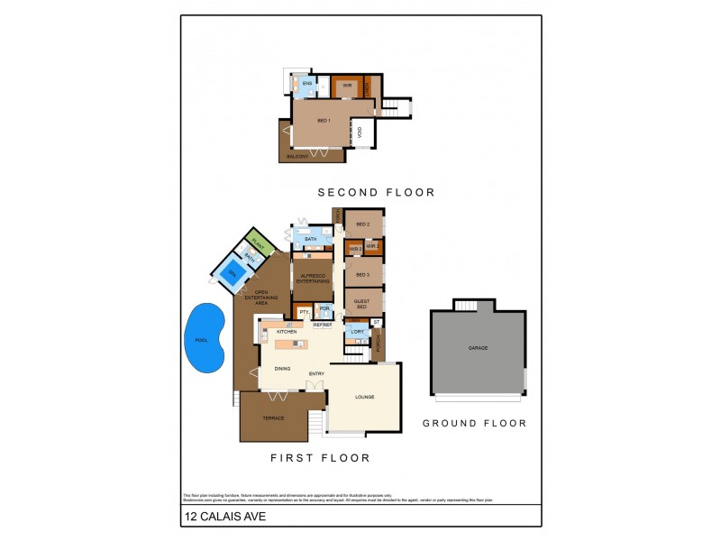 12 Calais Avenue, Port Lincoln SA 5606 Floorplan