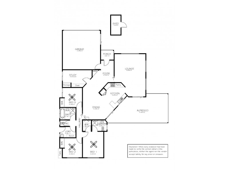 3 Laguna Drive, Port Lincoln SA 5606 Floorplan