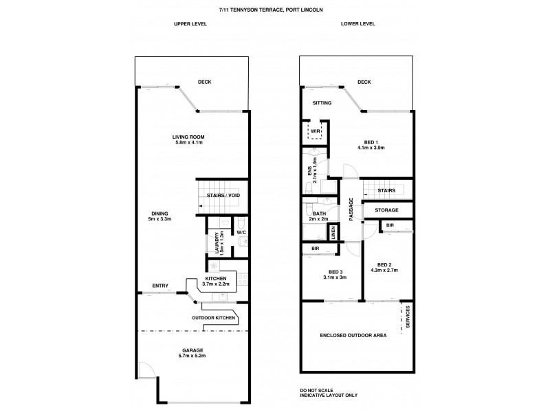 7/11 Tennyson Terrace, Port Lincoln SA 5606 Floorplan