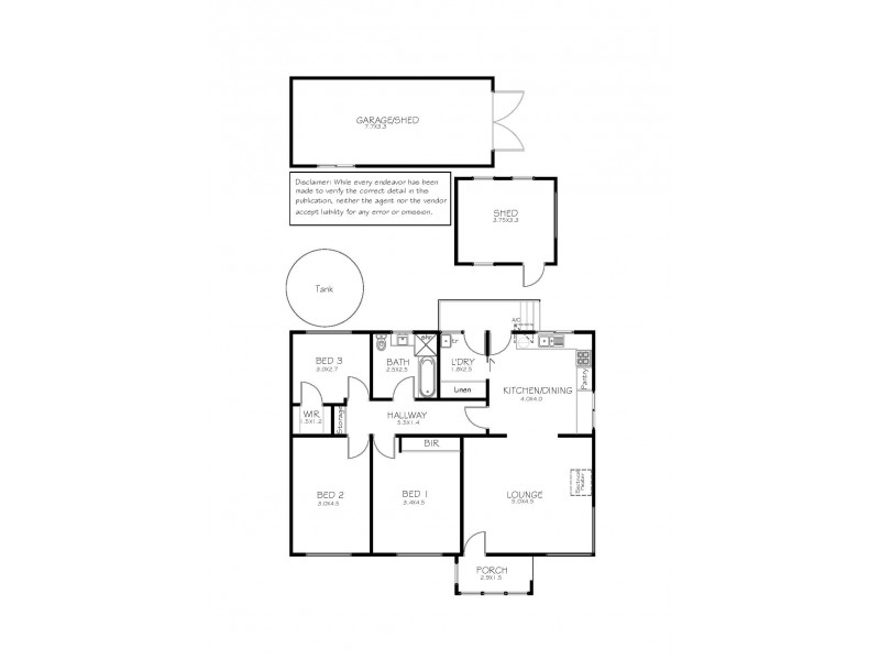 2 Tally Ho Avenue, Port Lincoln SA 5606 Floorplan
