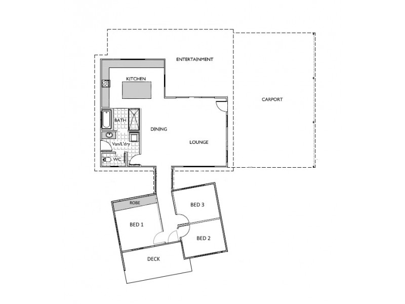 33 Flinders Ave, Coffin Bay SA 5607 Floorplan