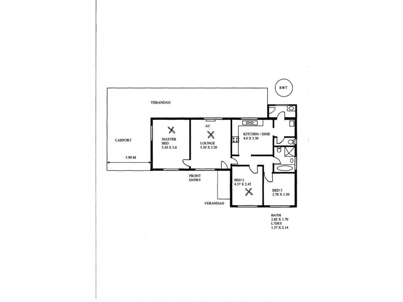 6 Coronation Place, Port Lincoln SA 5606 Floorplan