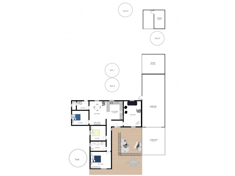 1 Heather Road, Port Lincoln SA 5606 Floorplan