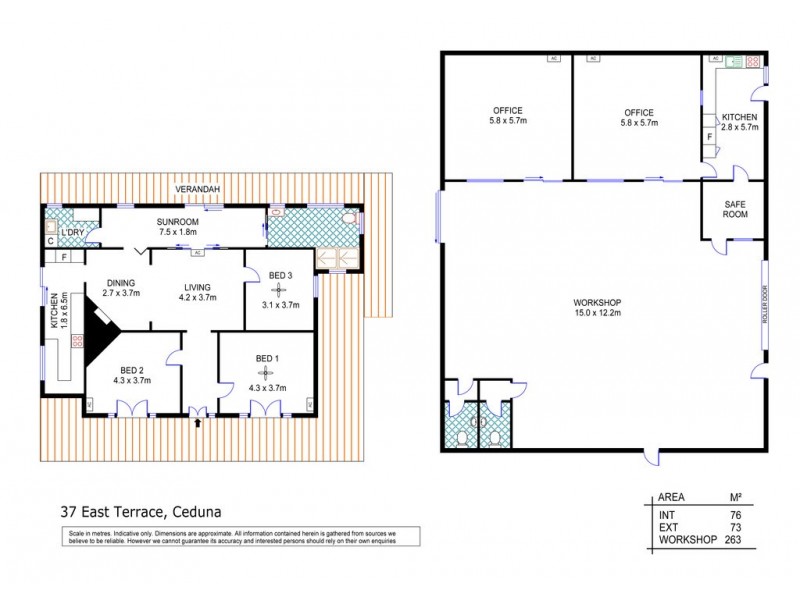 37 East Terrace, Ceduna SA 5690 Floorplan