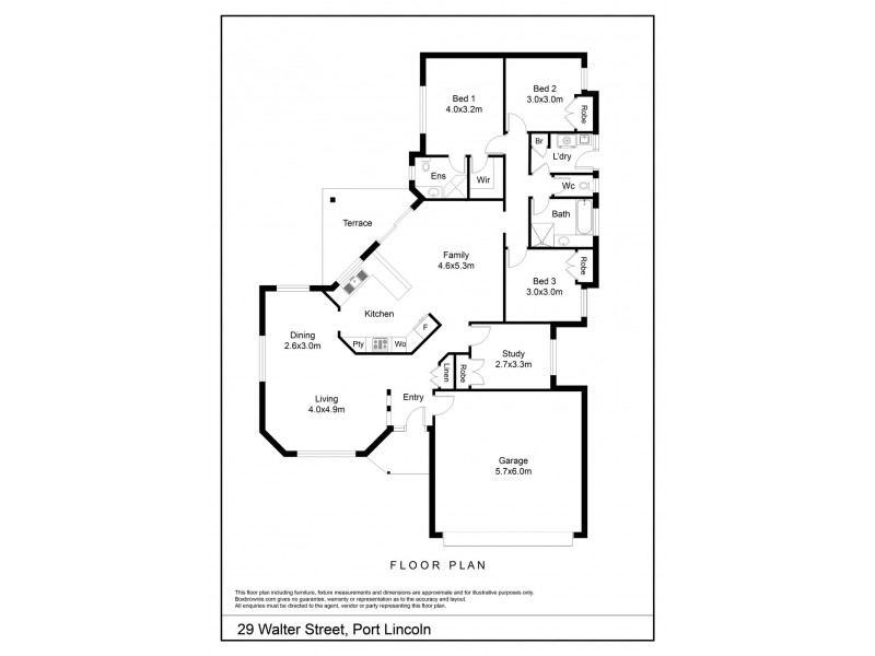 29 Walter Street, Port Lincoln SA 5606 Floorplan