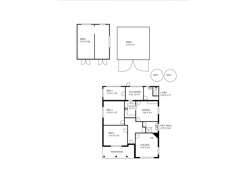 58 Eltham Ave, Port Lincoln SA 5606 Floorplan